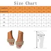 2021Women Slippers Summer String Bead Ladies Square Toe Flat Outdoor Slides Fashion Female Pearl Open Beach Sandals