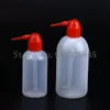 Labs benodigdheden 150 ml 250 ml 500 ml 1000 ml Plastic Squeeze Bottle Wash elleboog Rinse Rood Wit getipt met schaal