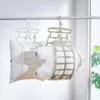 Organisateurs d'emballage d'accessoires Nouvelles boîtes de rangement Bacs Cintre multifonctionnel Grille de séchage pour oreiller de soleil/poupée/couette blanc/rose/vert