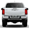 1セットカースタイリングピックアップTaillightテールライトMitsubishi L200 Triton 2019 2020 2021 LED後部ランプDRLブレーキ信号逆転