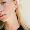 Fransk retro nisch stud design sophiebuhai pärla örhängen trendig mode minimalistisk kall stil all-match smycken tillbehör