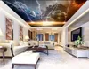 Custom wallpapers Fantasy Lightning Starry Sky Ceiling Mural 3d murals wallpaper for living room