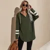 Kvinnors Designer Mode Hoodies Casual European och American Style Hooded Sweater Kvinnor Vår Höst Tunna Loose Top Jacket