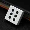 Creative Dice Shape Novelty Lighter Mahjong Domino Butane Gas Type Lighter Refillable for Cigarette Smoking Gadgt