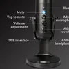 Condenser Microphone RGB MIC стенд фильтр потоковое вещание записи наушников USB игровые микрофоны для компьютера