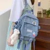 Küçük kadın sırt çantası moda çok fonksiyonlu rahat omuz çantası sevimli girly sırt çantası kız öğrenci mini schoolbag mochila y1105
