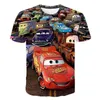 voitures t-shirts enfants