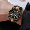 WishDoit 2021 New Men039S Casual Sports Watch Top Top Luxury Watches Водонепроницаемые блестящие наручные часы нержавеющей стали 287B3338684