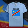 Dr Kongo Erkekler T Shirts Formalar Ulus Takımı Pamuk T-Shirt Spor Salonları Giyim Tee Ülke Tops Cod Drc Droc Congo-Kinsha Congolese X0621