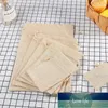 Gift Wrap 100pcs Vintage Natural Jute Burlap Bags Christmas Halloween Year Candy Wedding Baby Shower Party Packaging1 Factory price expert design Quality Latest