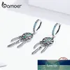 Bamoer Bohemia Dream Catcher Hängeohrringe für Damen, Boho-Stil, 925er Sterlingsilber, Modeschmuck, Geschenke, SCE713, Fabrikpreis, Expertendesign, Qualität, Neueste