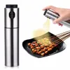 2PCS-rostfritt stål Elektrisk pepparkvarn, Saltskakare och Spice Grinder Set med sprayflaska för oljedispenser Kithcn Tools 210712