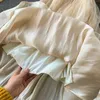 Kadın Moda Seksi Sahil A-Line Elbise Kolsuz Katı Renk Ince Zarif Kore Vestido De Mujer R360 210527
