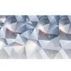 Fonds d'écran 3D stéréo papier peint Triangle moderne géométrique personnalisé Mural décor à la maison papier peint chambre auto-adhésif Papel Tapiz