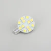 LED-lampor T10 LAMP WEDGE 12SMD 5050SMD CAR 12V 24V 3W varm vit vit