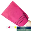 Nya 1pcs Dubbelsidig handduk Koreanskt Exfoliating Bath Washcloth Body Scrub Duschhandduk Bärbar För Vuxna Grov Kornborste