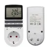 Timers 12/24 Hour EU Programmable Week Timing Socket Electronic Digital Timer Switch US FR BR Plug Kitchen