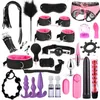 Nxy adultes toys bdsm kit sexe pour g vibrateurs spot jeu sm bondage retenue jouet en nylon menottes clituisant shop 12066136789