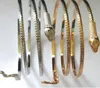 10pcs 70mm diameter Punk Charm BangleFashion Bracelets metal Wristbands Wholesale Style Mixed Jewelry Lots4173506