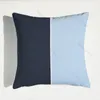 Azul Macio Decorativo Travesseiro Padrão Padrão Almofada Moda Simplicidade Animal Cópia Travesseiros Cobre Almofadas de Estilo Moderno de Luxo