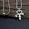 SanLan 12 шт., ожерелье из нержавеющей стали с символом сердца любви, принца, Chains253y
