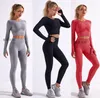 Tracksuits Designer yoga wear tech Women Suit Gym outfits Sportswear Fitness Align pant Leggings workout set track pants Active woman sexy shirts new style for girl