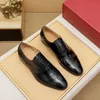 Kleid Schuhe Männer Elegante Schwarz Braun Echtes Leder Spitzschuh Herren Design Business Oxfords Herren Party Hochzeit Komfort Schuh