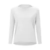 L-111 Long Sleeve Yoga Shirts Sport Top Fitness Gym Sports Wear For Women Femme Jersey Mujer Running T Shirt Outfit