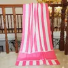 Leisure Letter Printed Beach Towel Striped Bath Towels 70-150CM Unisex Microfiber Soft Touch Washcloths For Bathroom Hotel Swimming