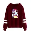 Den nyaste komiken hisoka hoodies män kvinnor sweatshirts höst tecknad jägare pojkar flickor hajuku hoodie casual mörkröd pullovers y1109