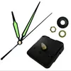 Wandklokken 10 Sets / partij DIY Creatieve Quartz Silent Clock Movement met lichtgevende groene handen Vervang mechanisme Reparatie Kit