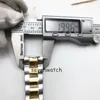 Watchband GMT Sub DateJust Dagdate Original 19mm Watch Band Strap Full Steel Armband Curved End Watch Tillbehör Man Watchstrap Wholesale