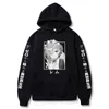 Re: Zero Restarting Life from Zero in New World Print Hoodie Anime Harajuku Rem Ram سترة الخريف طويلة الأكمام حجم كبير H1206