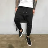 Mode harem byxor män hip hop casual joggare elastiska midja fitness sweatpants manliga streetwear cross pants byxor 210702