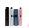 new7 couleurs vaporisateur métal aluminium Portable rechargeable parfum pot cosmétique conteneur vide atomiseur voyage doublure verre conteneurs CCA6