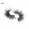 Fluffy 3D Mink Eyelashes 25mm DramticFalse Eyelash Thick Long Fake Eye Lashes Extension Makeup Cruelty flexible band Lash3643846