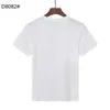 UOMO casual Designer uomo hiphop Polo T-shirt Lettera Stampa manica corta colletto bianco estate Polo Top Tee Mxxxl nero D805929128