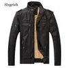 Men's Jackets Real Leather Jacket Coats Blue Brown Black Fur Mens Clothing Genuine Vintage Coat Dropship