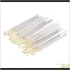 Notions Tools Apparel Drop Delivery 2021 Large Eye Blunt Knitting Sewing Needles 180Pcs Metal Weaving Needles For Kids Wool Crochet Darning Y