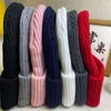 Beanies PP Winter Men039s And Women039s Brand Hats Thick Knit Warm Beanie Windproof Riding Wool Stitched Knitted Puover 4653290