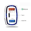 Chargeur de voiture à 3 ports 35A USB QC30 PD TYPEC USBC Charge rapide pour téléphone 11 12 13 Pro Max Xiaomi Huawei Samsung Quick Cars Charge1036081