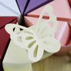 PC/로트 나비 파티 웨딩 캔디 박스 운송 유럽 케이크 창조적 생일 축적 생일 베이비 샤워 호의 선물 가방 랩