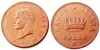 (1808-1813) 5 PZ data per la scelta ITALIAN ST Craft Kingdom Of Napoleon I 1 SOLDO Made in Copper Copy Coins accessori per la decorazione della casa