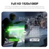 AUN Projector Full HD 1080P ET40 Android 9 Beamer LED Mini 4K Dekodning Video för hemmabiografimil 210609