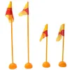 Foot ball Marker pole a set Water Injection Base+ Footballs Door Pole+ Flag Training Equipment Sign Rod