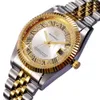 Reloj de acero completo Original de cuarzo de alta calidad para hombre, relojes informales de negocios, relojes para hombre X0625