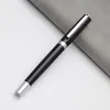1 pc novo clássico moda gel caneta azul tinta preta roller penas de escritório papel de negócios caneta de esferográfica 0.5mm recarga de recarga 210330