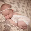 Caps Hats Baby Girls Lace Ruffled Romper Малыш Младенческий комбинезон Торт Smash Outfit 1-й день рождения PO реквизит