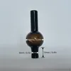 Verre Carb Cap Ball OD 20mm Coloré Fumer Spinning Bubble Caps pour Banger Thermique Nail Rig Pipe À Eau bong