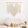 Decoratieve objecten Beeldjes Tapestry bij Macrame, Boho-stijl Luxe Geweven Wandhanging Decor, voor appartement / slaapkamer / woonkamer / galerij